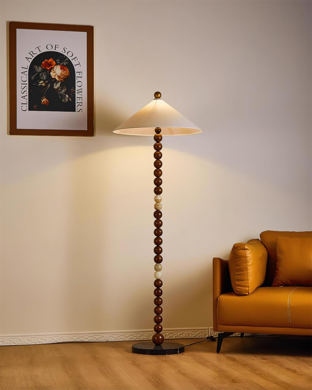 Octavia Marble Floor Lamp — product view 6