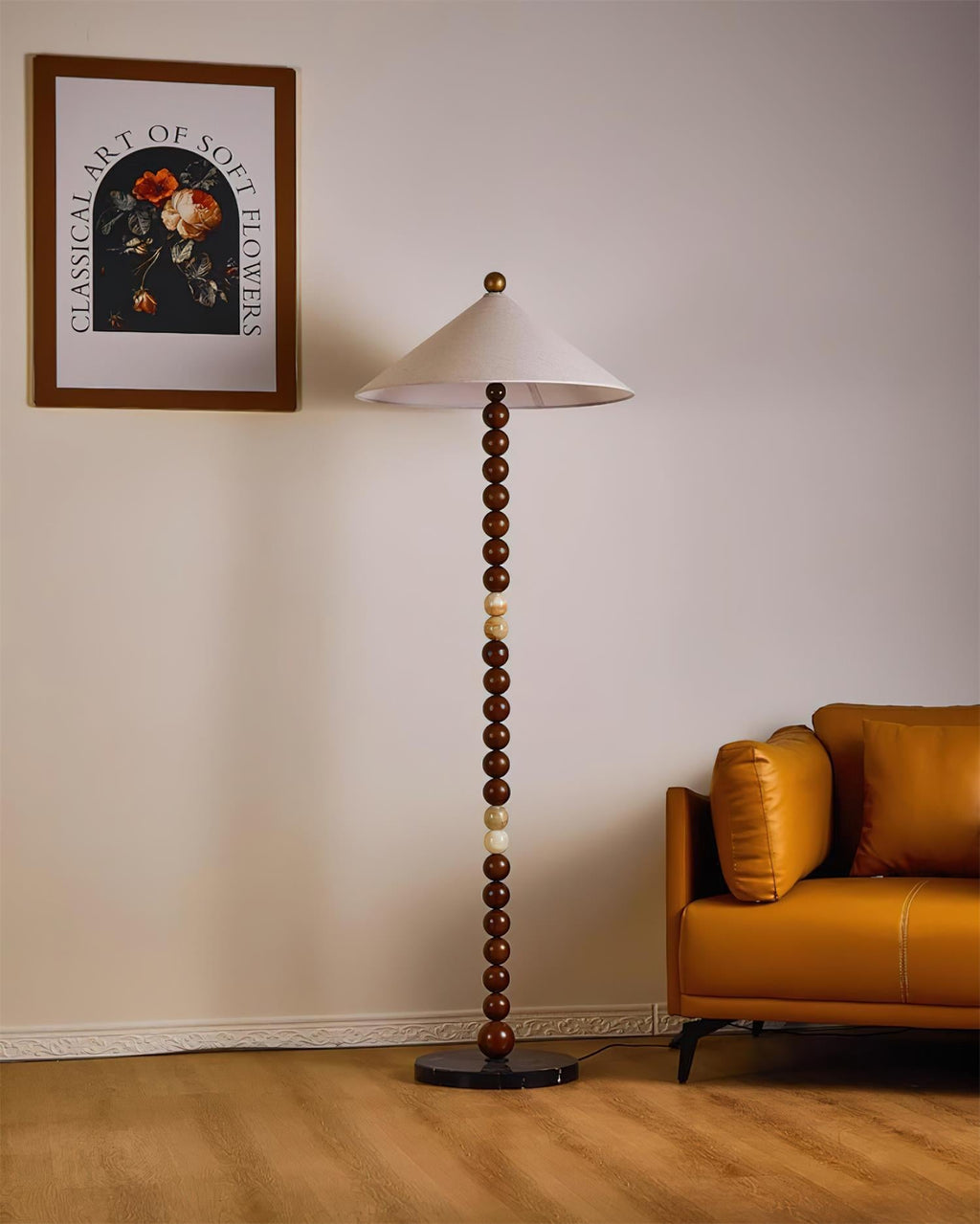 Octavia Marble Floor Lamp — product view 7