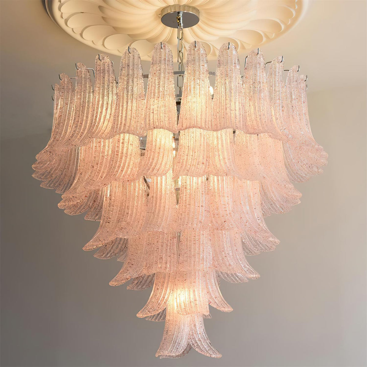 Elena Glass Chandelier — product view 4