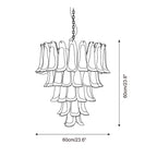 Laguna Murano Glass Chandelier — product view 5