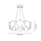 Loire Glass Chandelier — product view 6