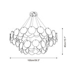 Loire Glass Chandelier — product view 10
