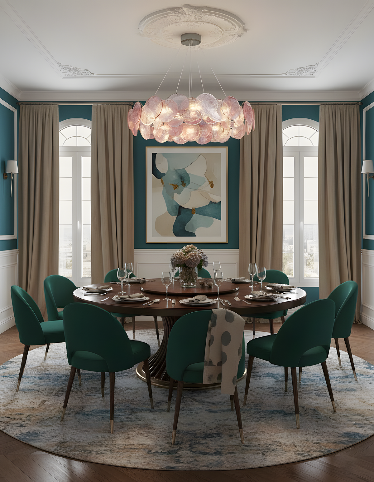 Loire Glass Chandelier — product view 13