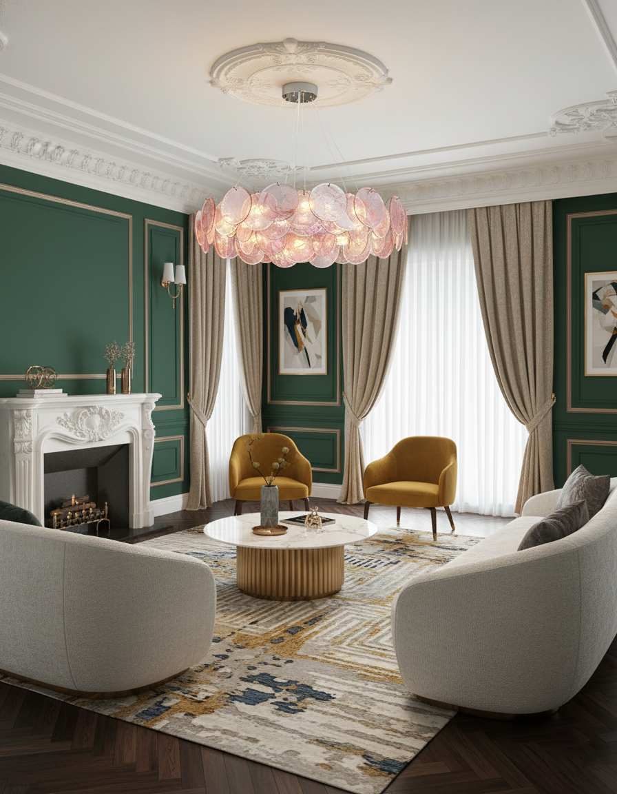 Loire Glass Chandelier — product view 15