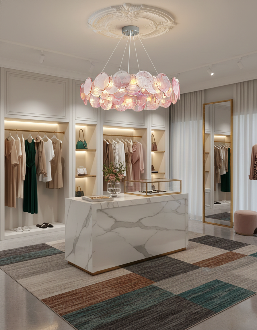 Loire Glass Chandelier — product view 17