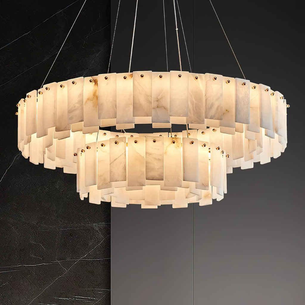 Corbett Alabaster Chandelier — product view 2