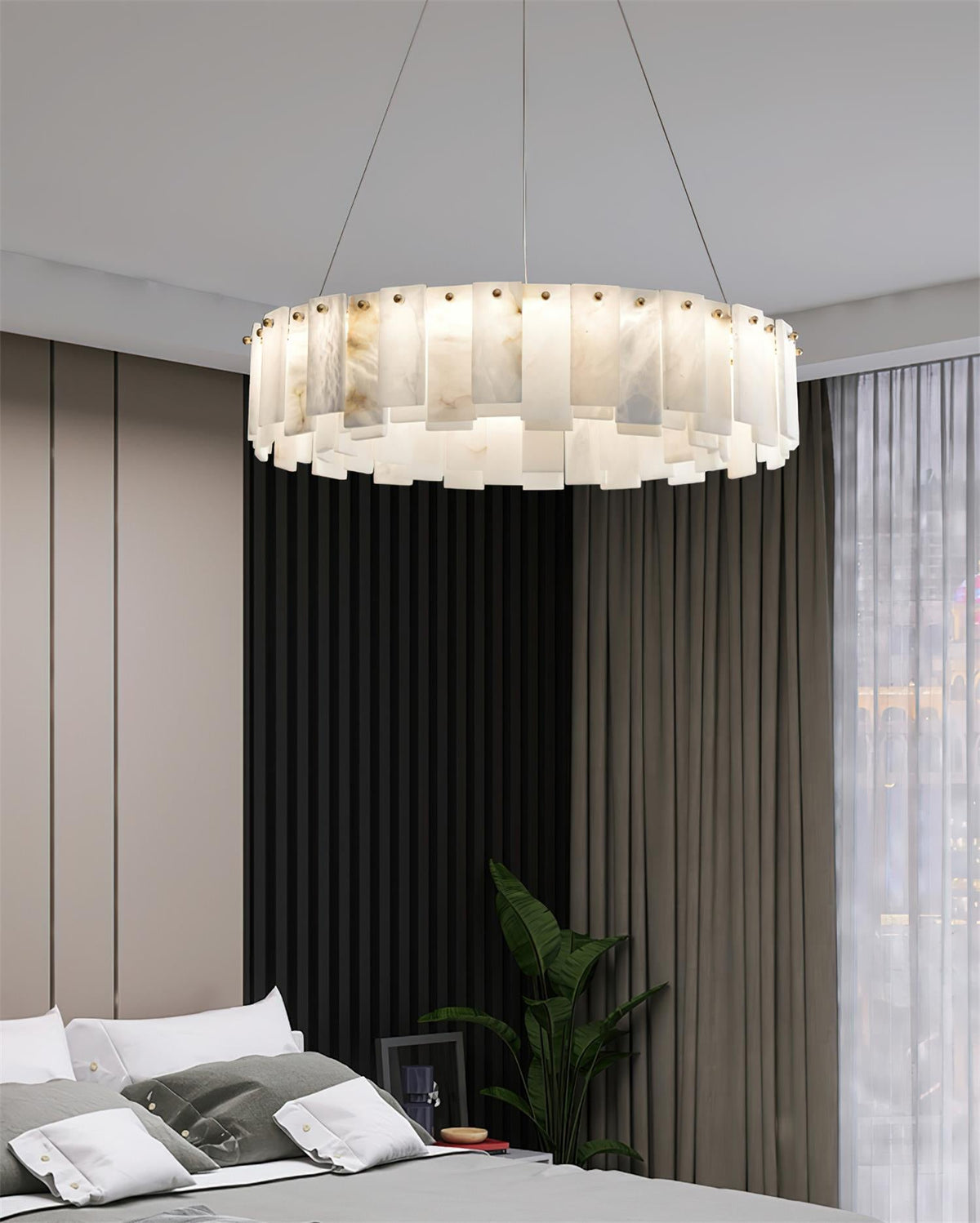 Corbett Alabaster Chandelier — product view 3