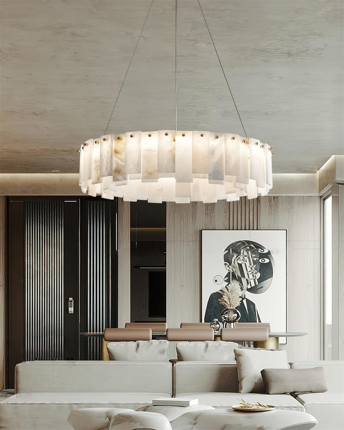Corbett Alabaster Chandelier — product view 4