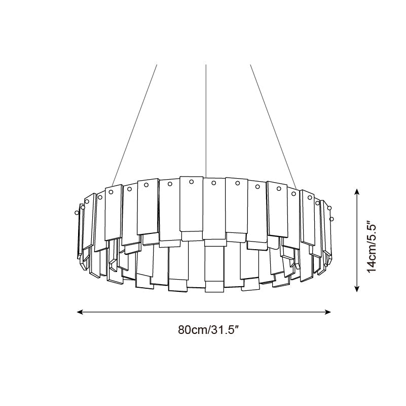 Corbett Alabaster Chandelier — product view 7