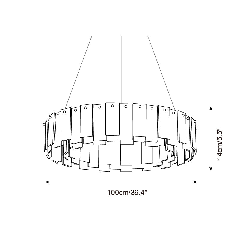 Corbett Alabaster Chandelier — product view 8