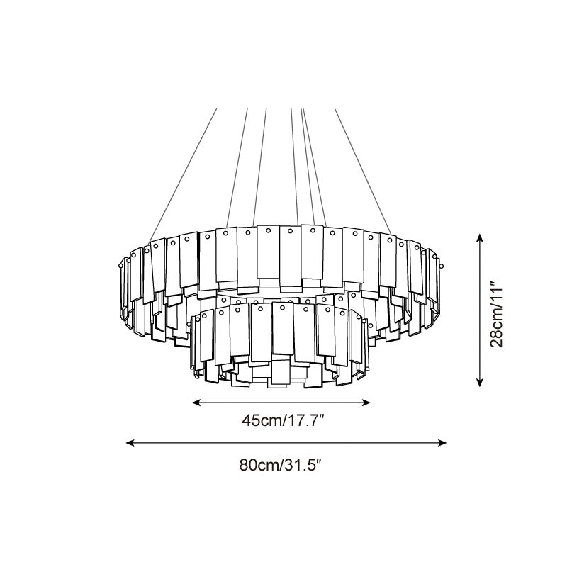Corbett Alabaster Chandelier — product view 9