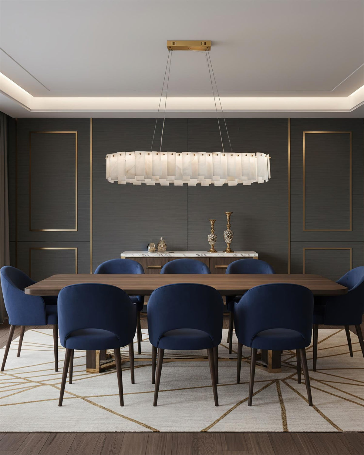 Corbett Alabaster Chandelier — product view 21