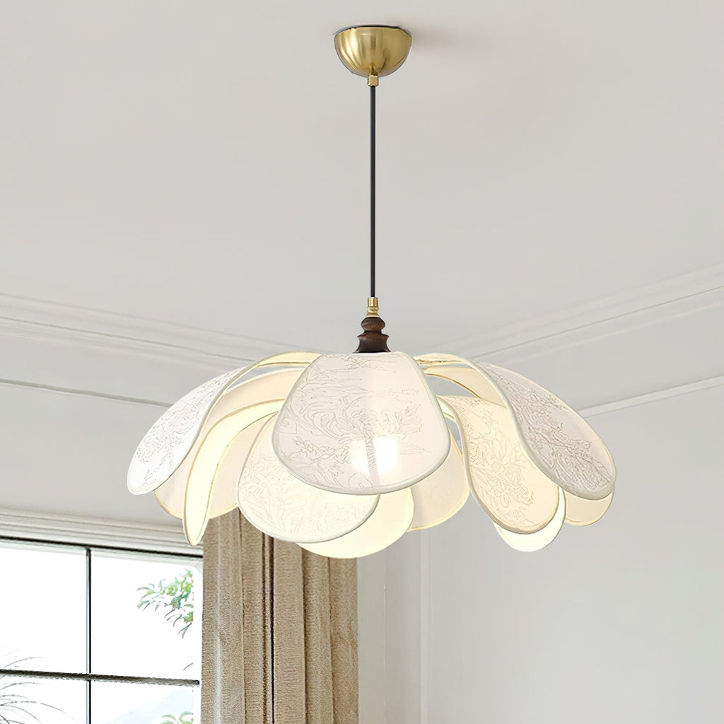 Sutton Plug In Wood Pendant Lamp — product view 2