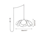 Sutton Plug In Wood Pendant Lamp — product view 5
