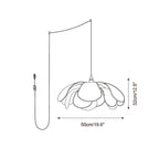 Sutton Plug In Wood Pendant Lamp — product view 6