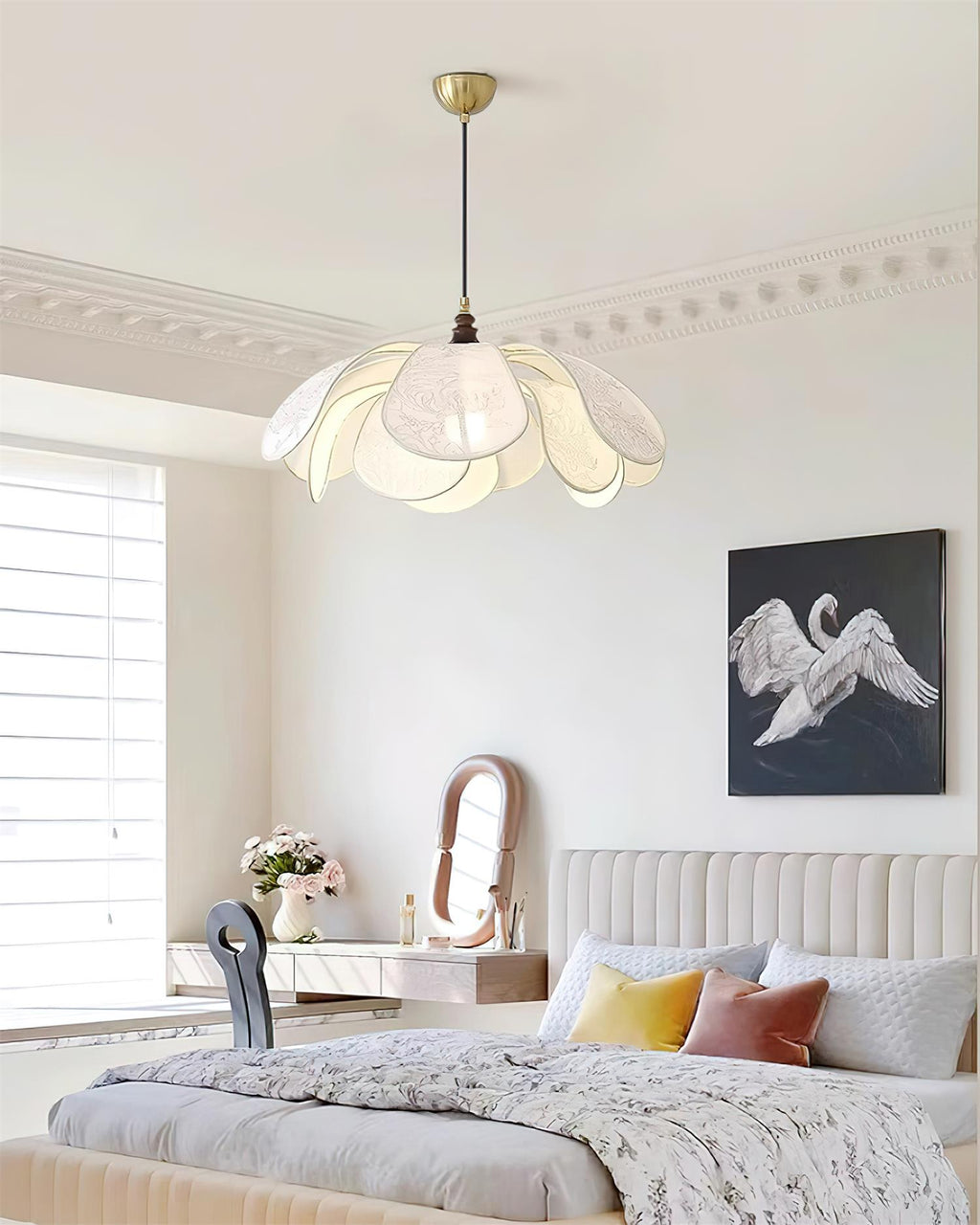 Sutton Plug In Wood Pendant Lamp — product view 13