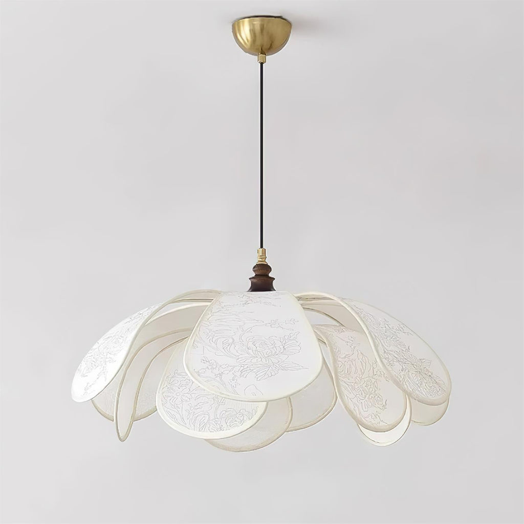 Sutton Plug In Wood Pendant Lamp — product view 14