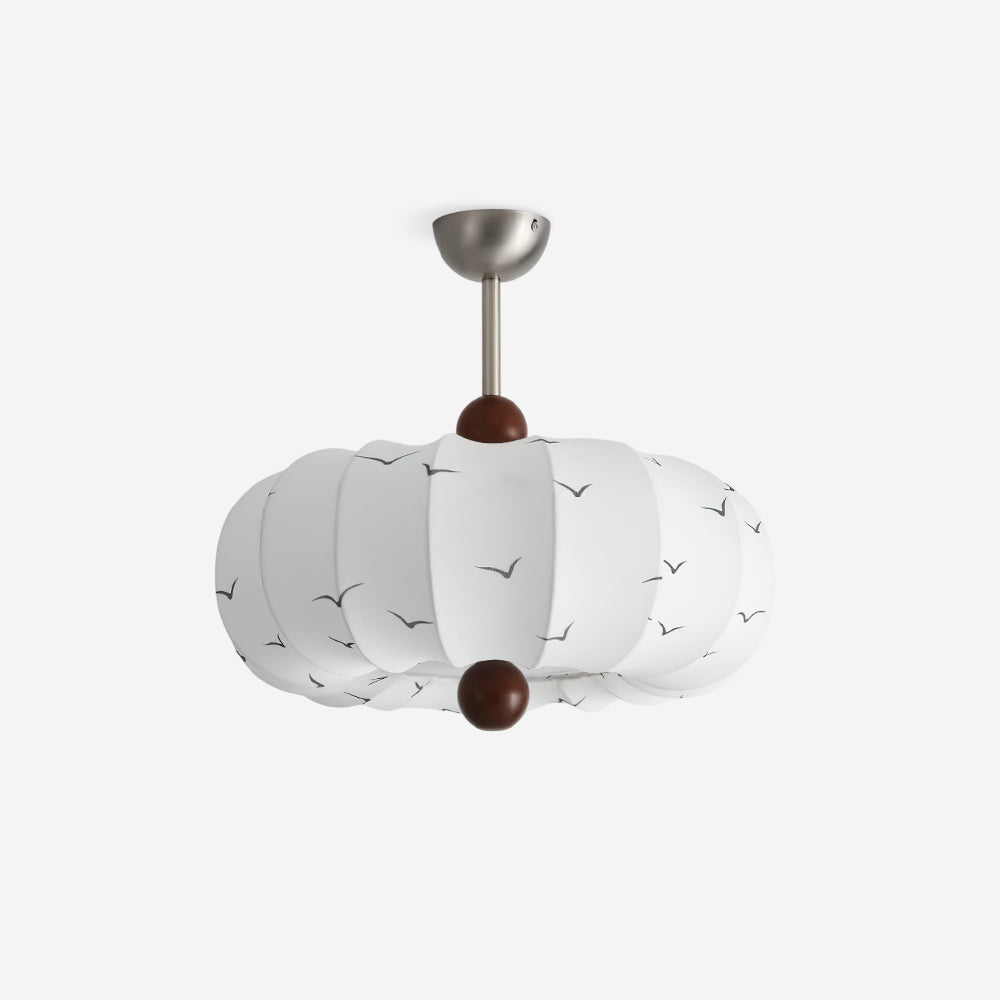 Doria Wood Ceiling Light — product view 1