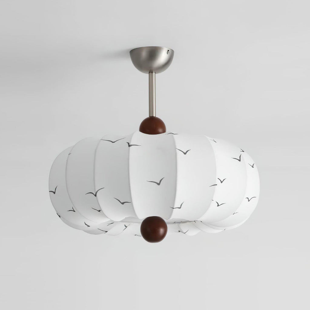 Doria Wood Ceiling Light — product view 2
