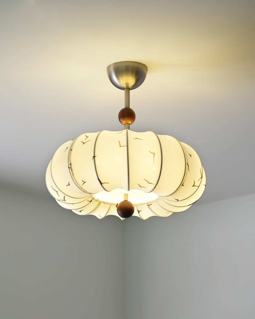 Doria Wood Ceiling Light — product view 4