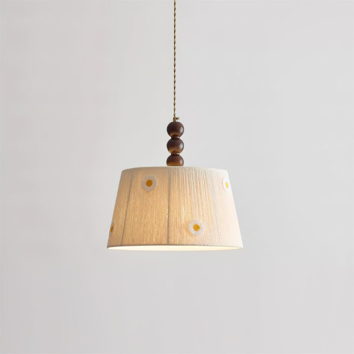 Felipe Flower Wood Pendant Lamp — product view 2