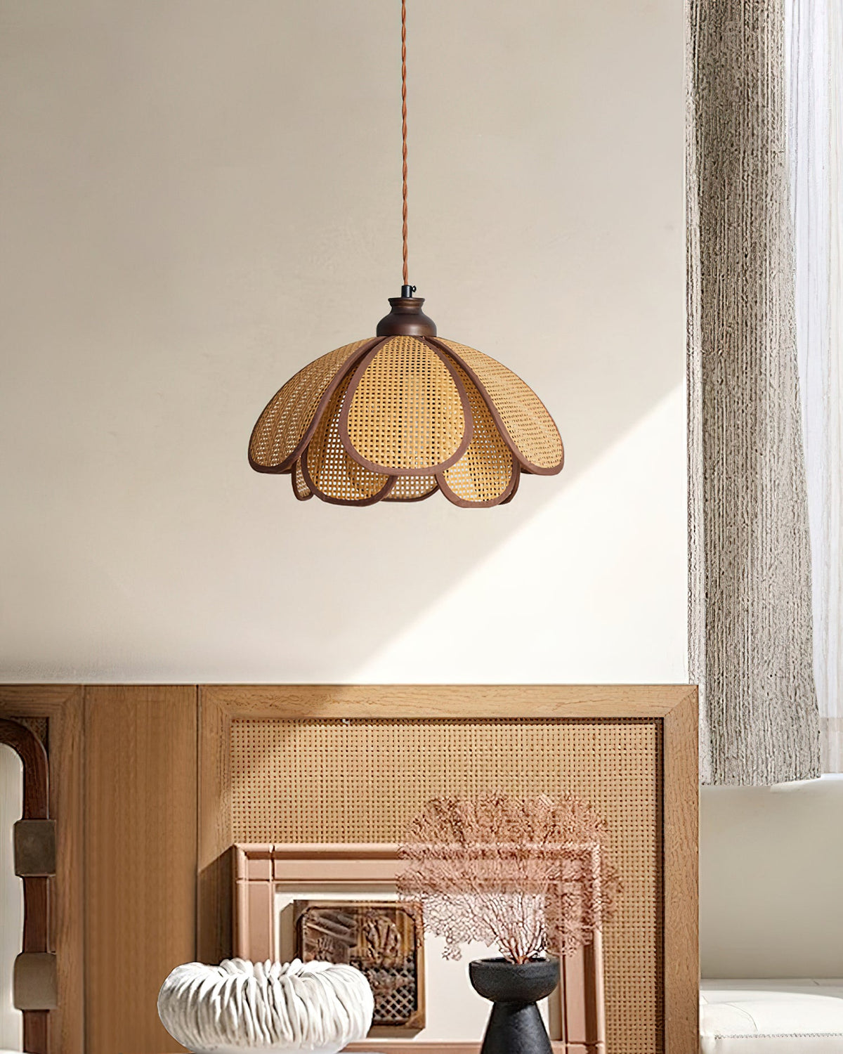 Capelina Wood Pendant Lamp — product view 3