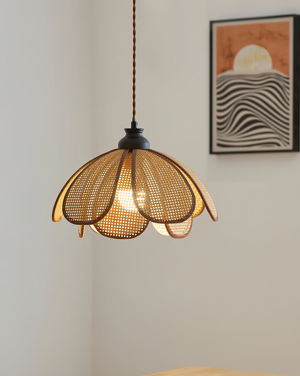 Capelina Wood Pendant Lamp — product view 7