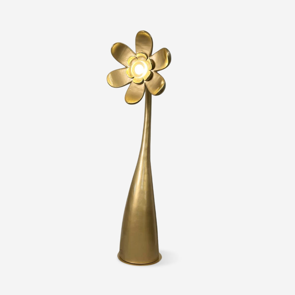 Vicenzio Glass Floor Lamp — product view 1
