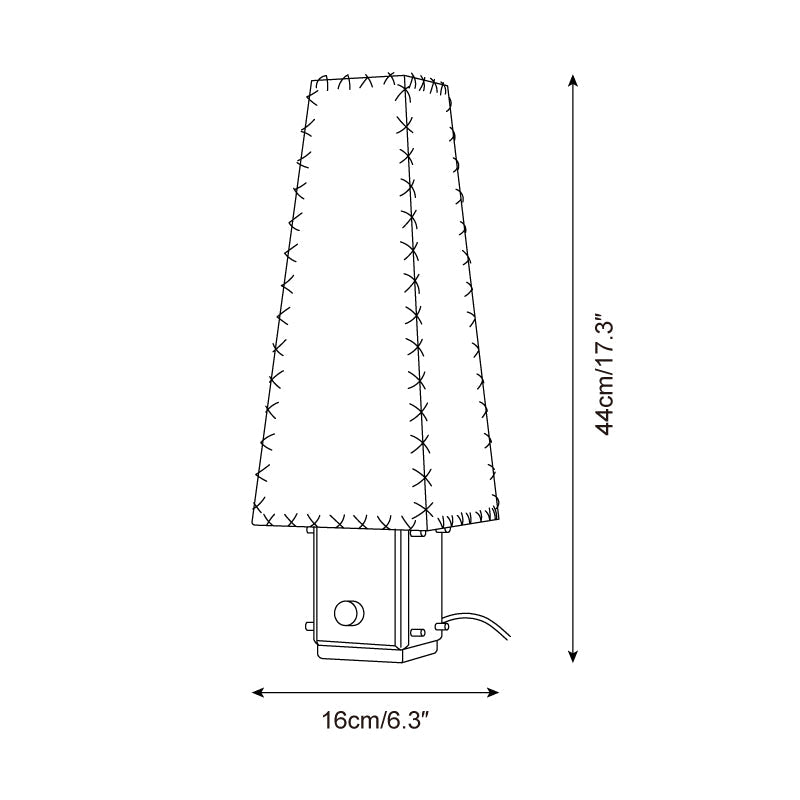 Estela Wood Table Lamp — product view 3