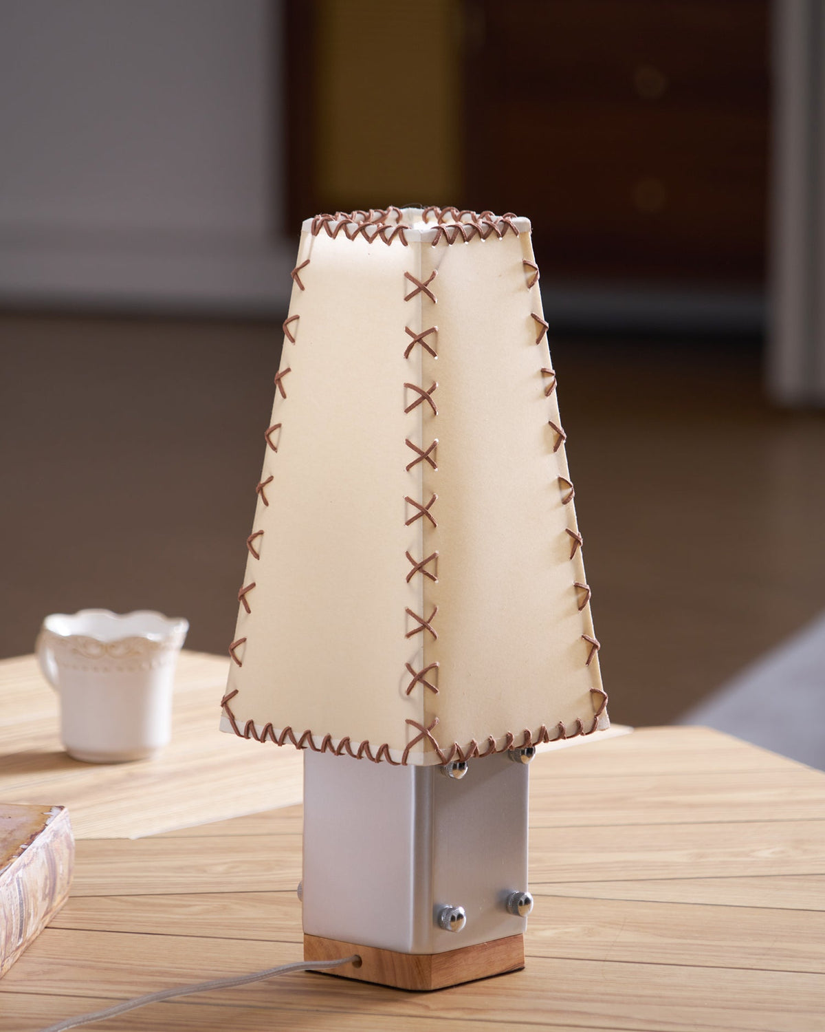 Estela Wood Table Lamp — product view 6