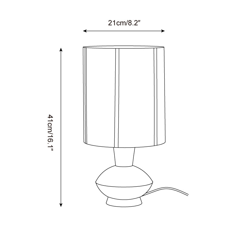 Onslow Wood Table Lamp — product view 5