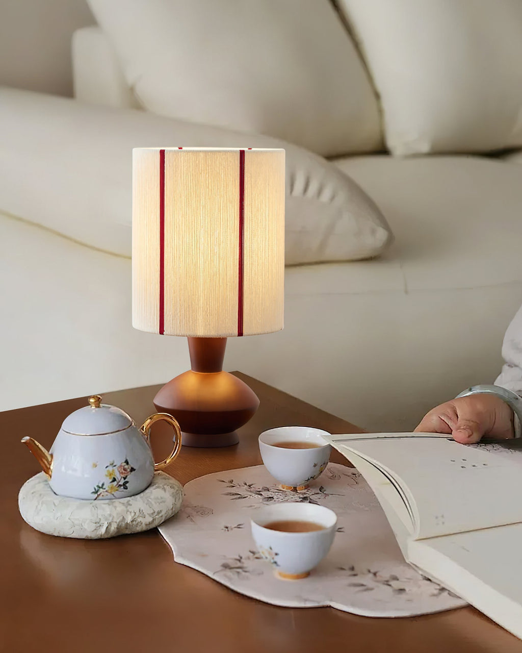 Onslow Wood Table Lamp — product view 8