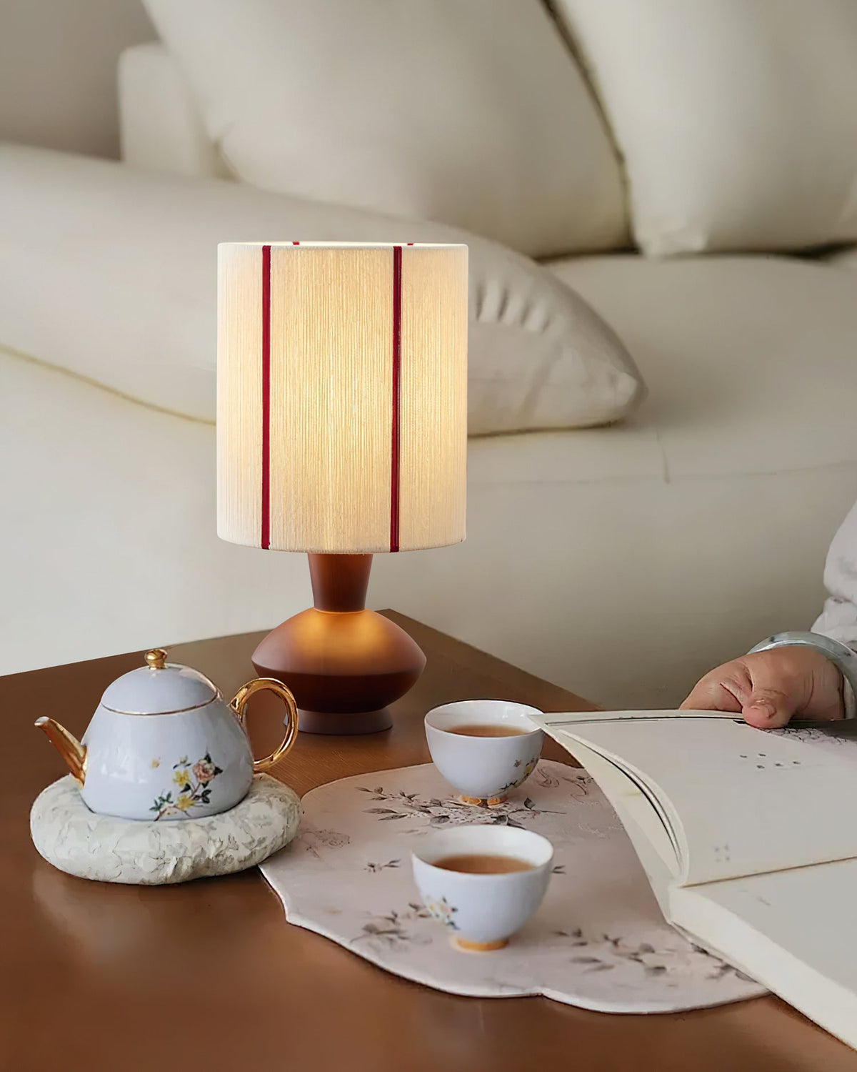Onslow Wood Table Lamp — product view 8