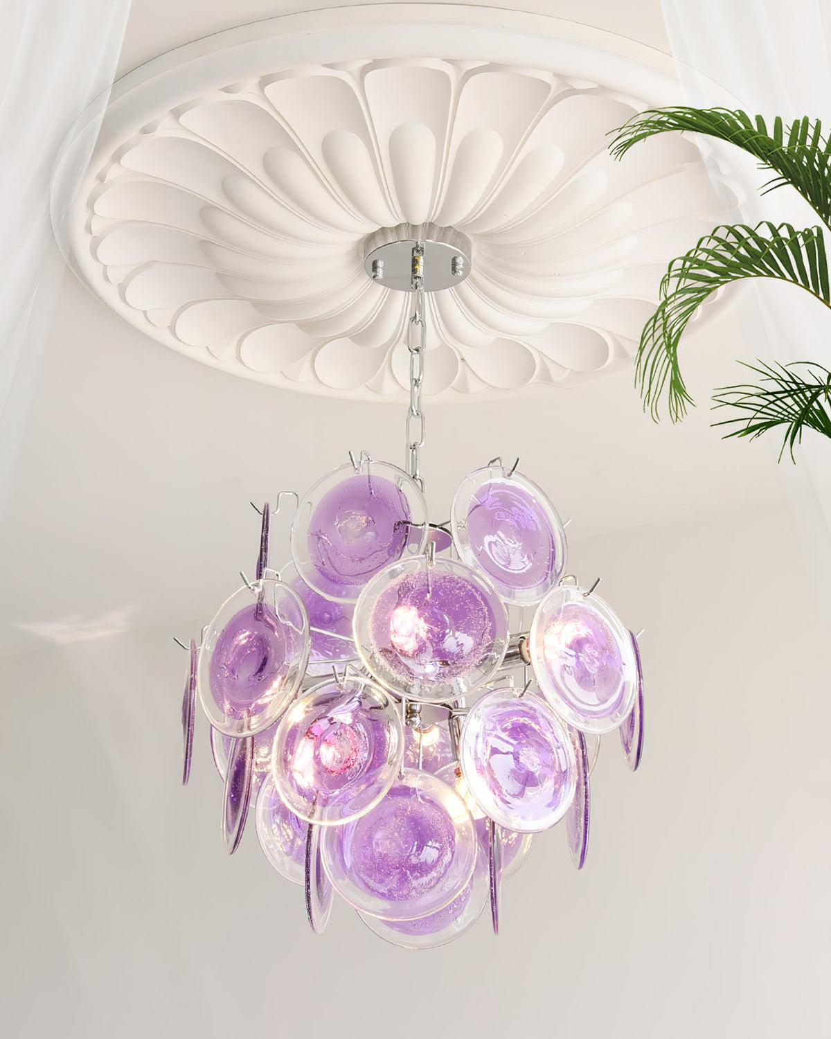 Rovigo Glass Chandelier — product view 3