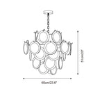 Rovigo Glass Chandelier — product view 6