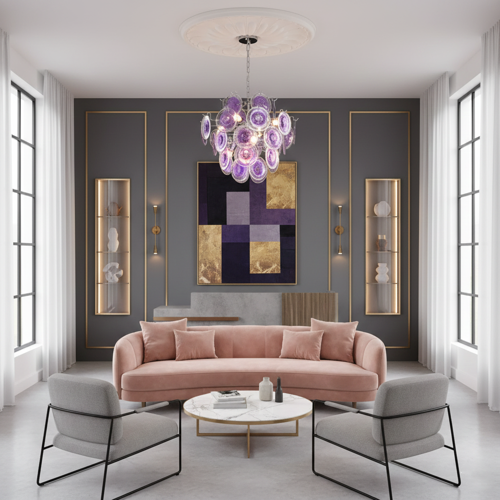 Rovigo Glass Chandelier — product view 9