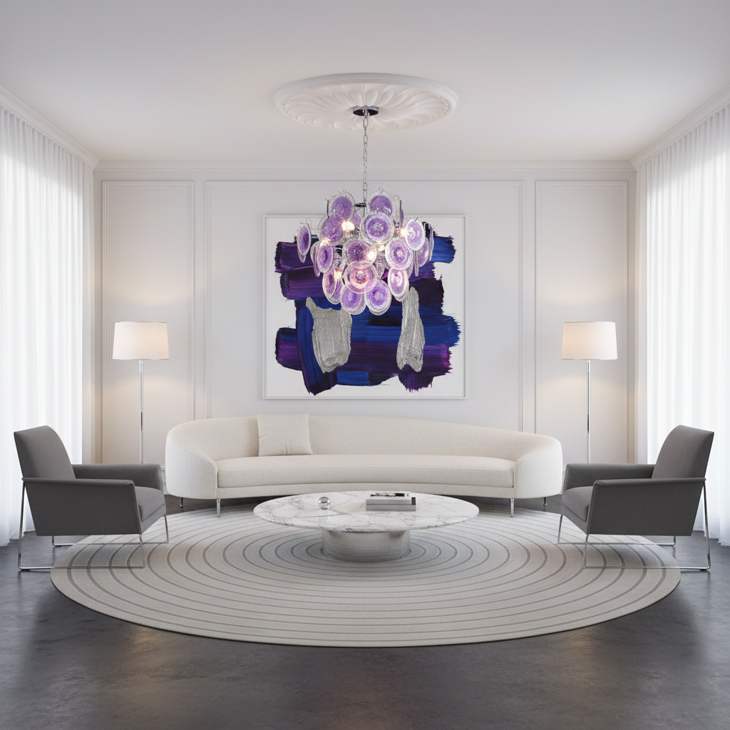 Rovigo Glass Chandelier — product view 11
