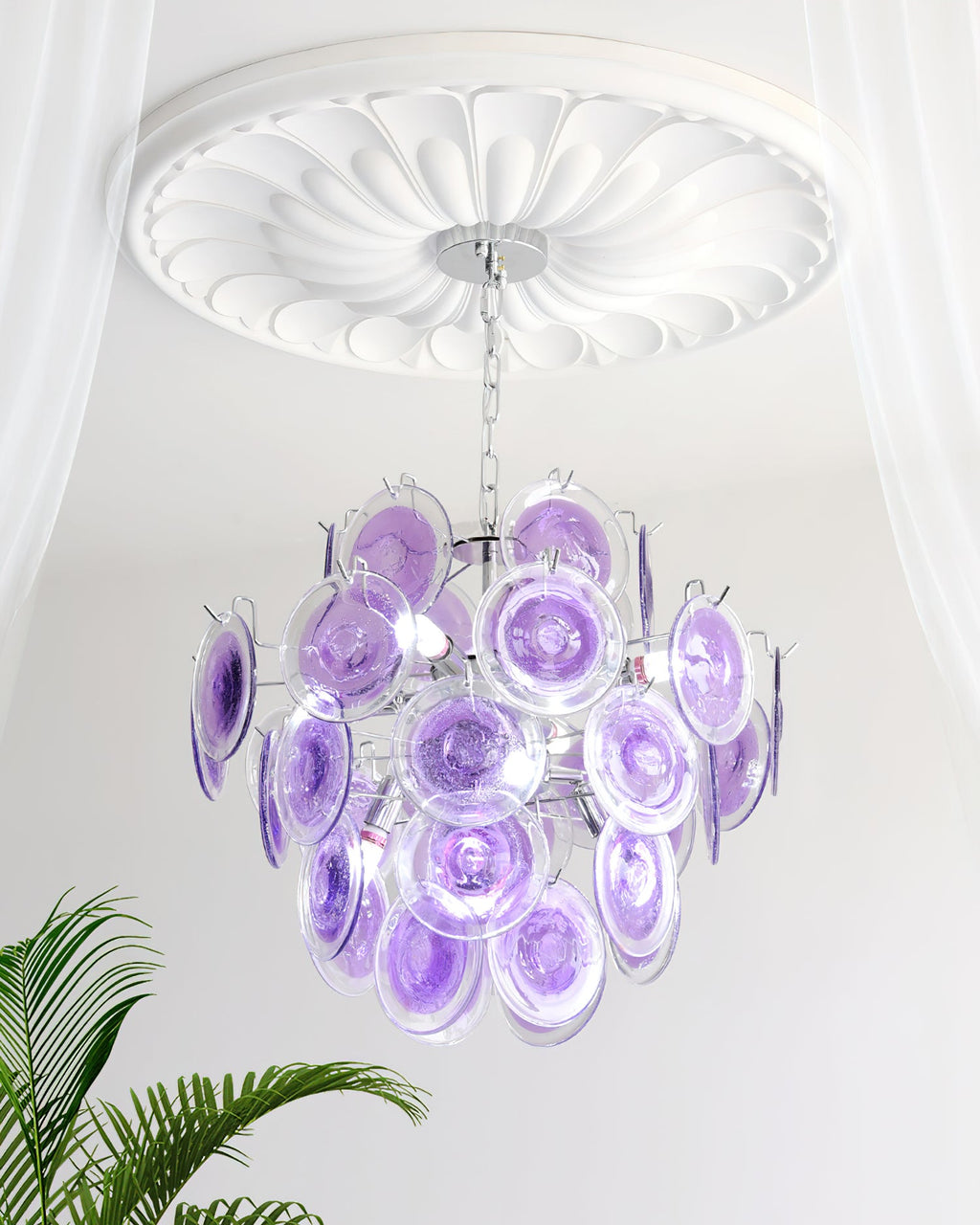 Rovigo Glass Chandelier — product view 13