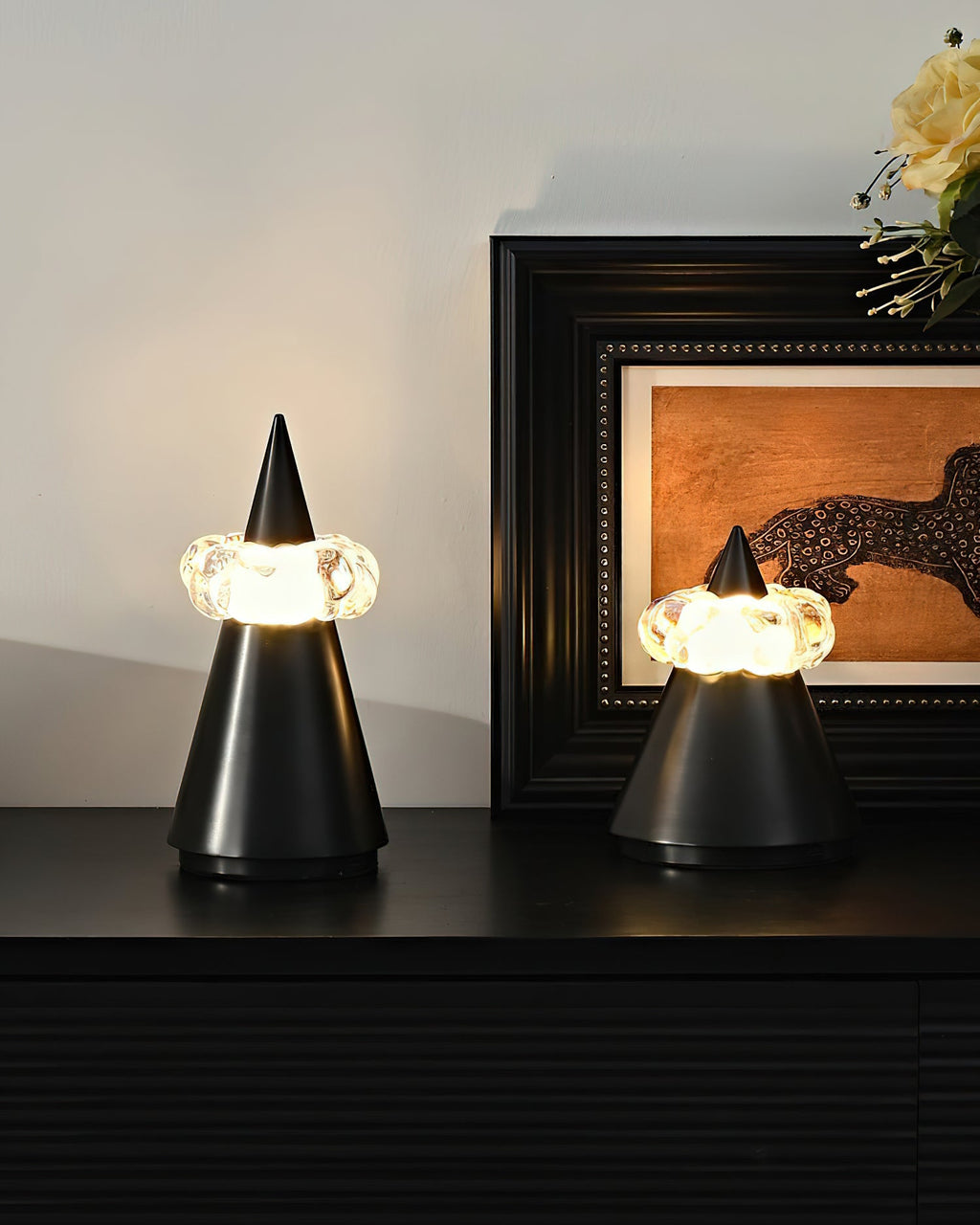 Glint Glass Table Lamp — product view 3