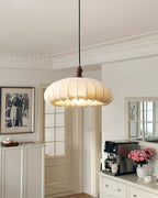 Lotus Belly Wood Pendant Lamp — product view 4