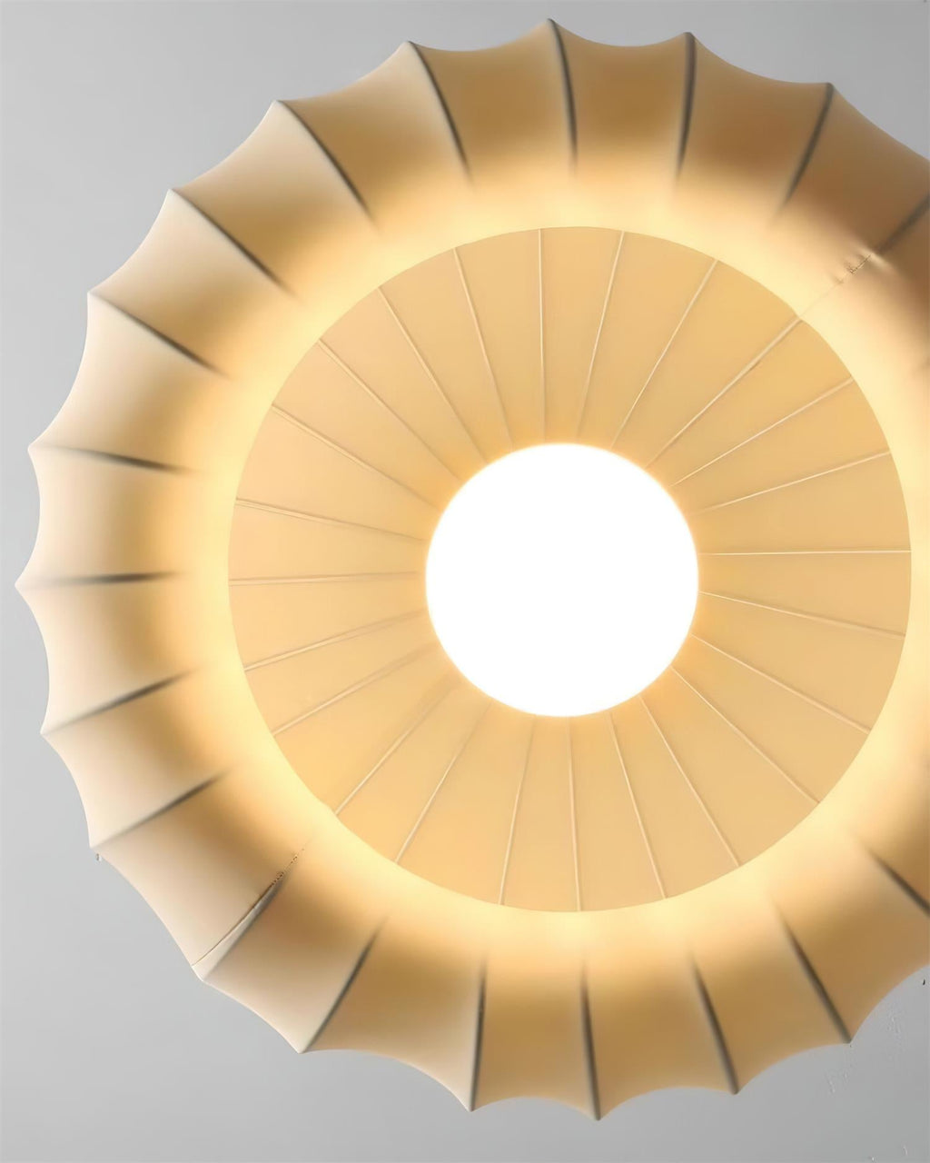 Lotus Belly Wood Pendant Lamp — product view 6