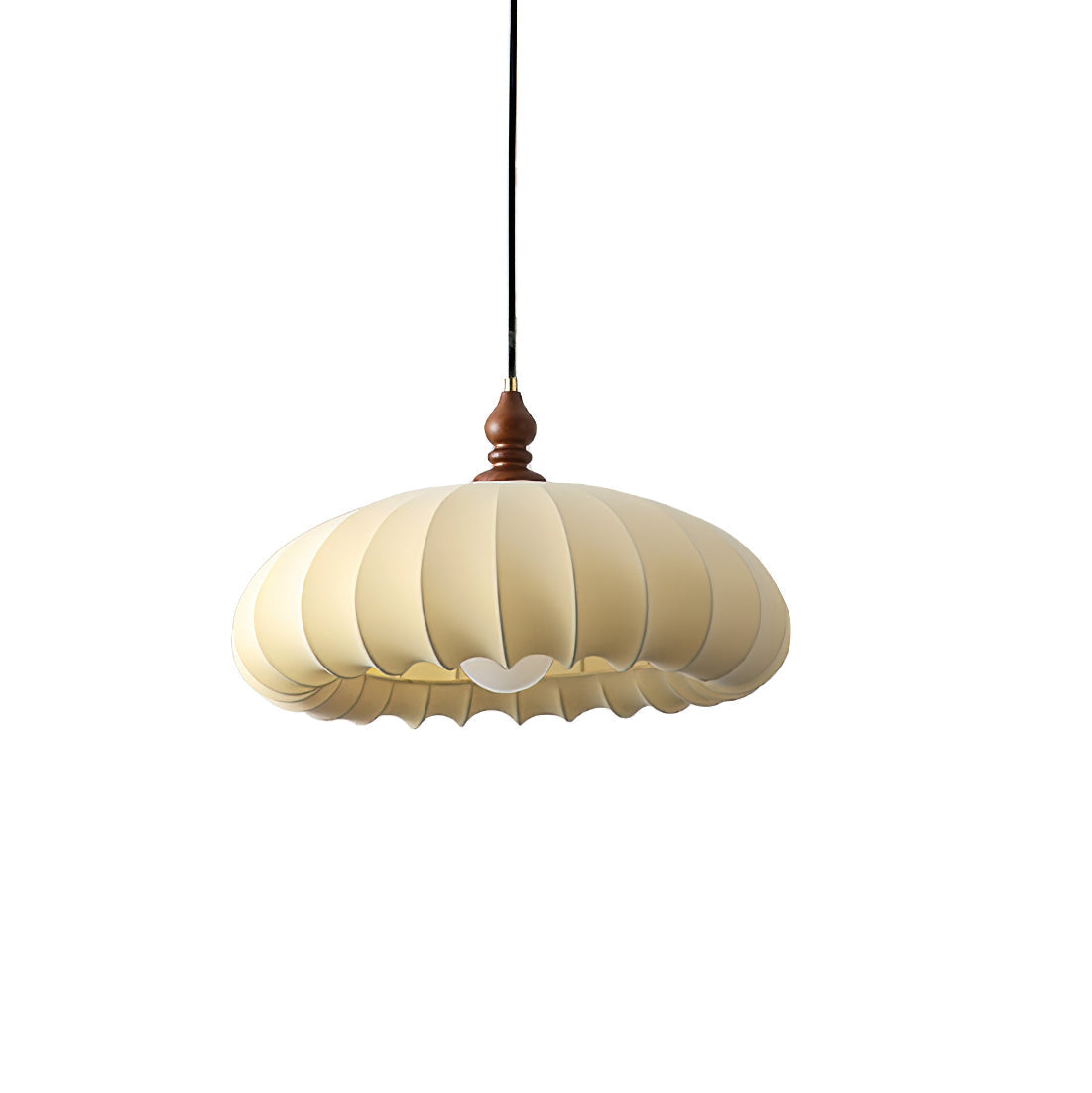 Lotus Belly Wood Pendant Lamp — product view 8