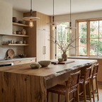 Orbiton Travertine Pendant Lamp — product view 6
