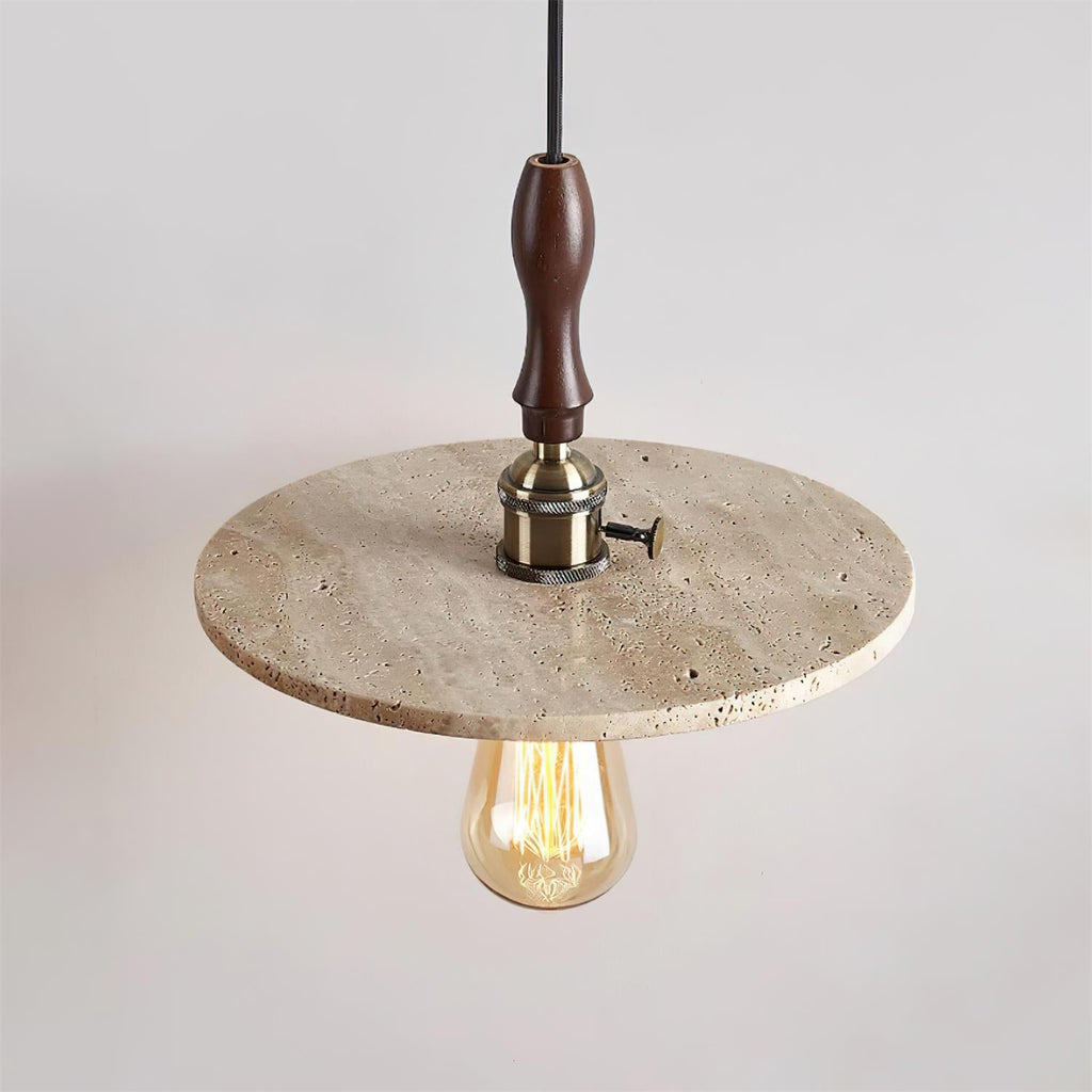 Orbiton Travertine Pendant Lamp — product view 15