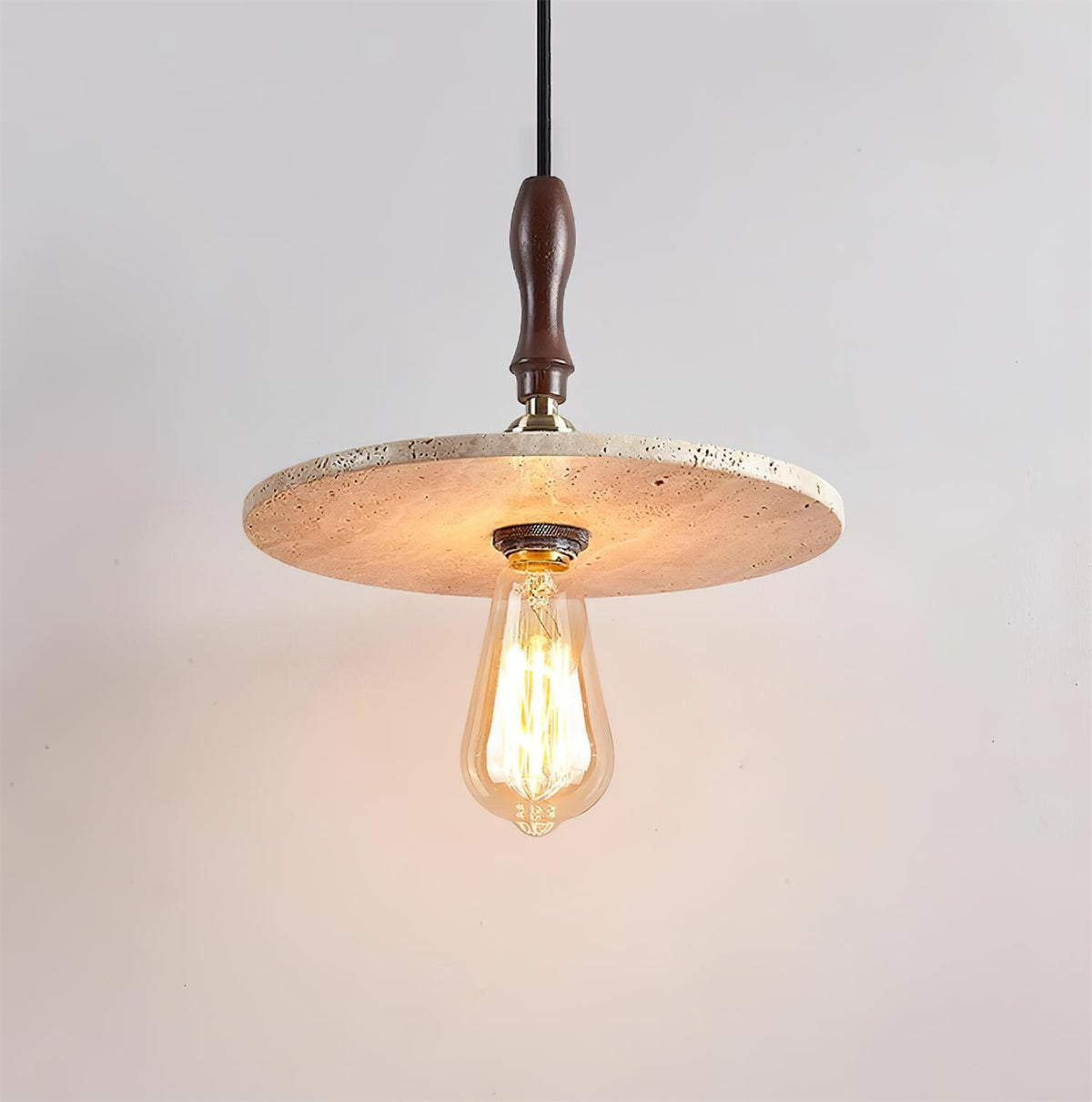 Orbiton Travertine Pendant Lamp — product view 16