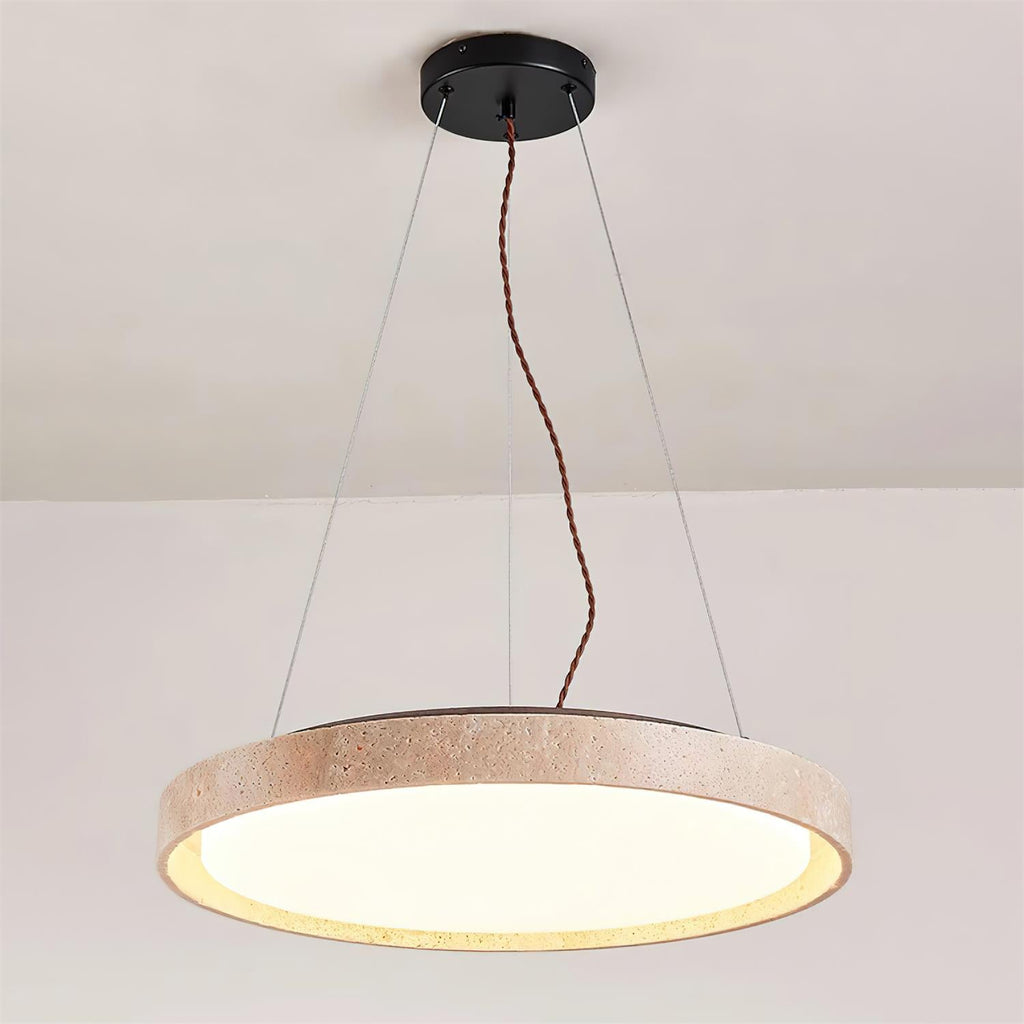 Stonix Travertine Pendant Lamp — product view 2