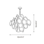 Carmosa Glass Chandelier — product view 5