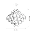 Carmosa Glass Chandelier — product view 6