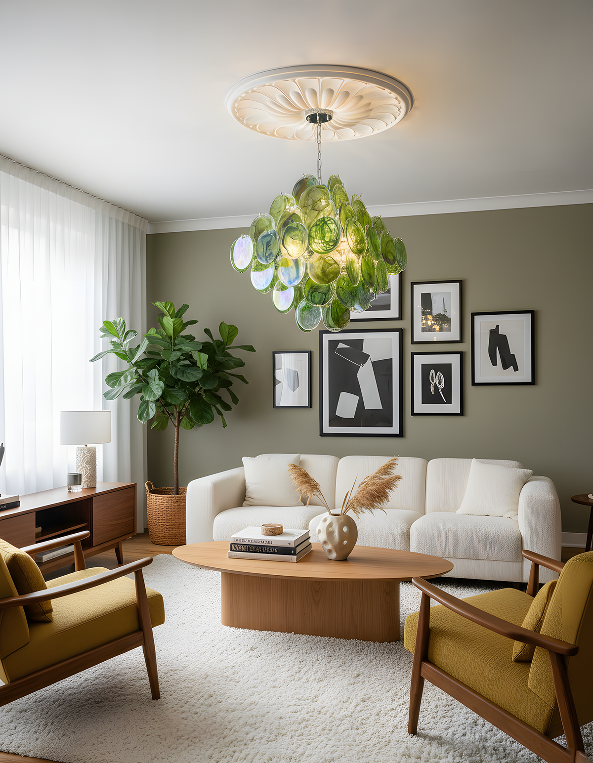 Carmosa Glass Chandelier — product view 10