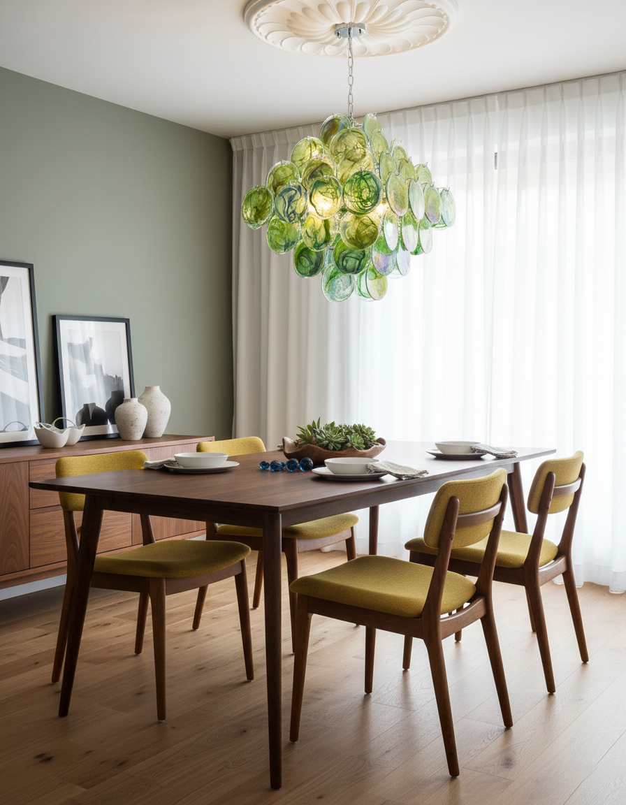 Carmosa Glass Chandelier — product view 11